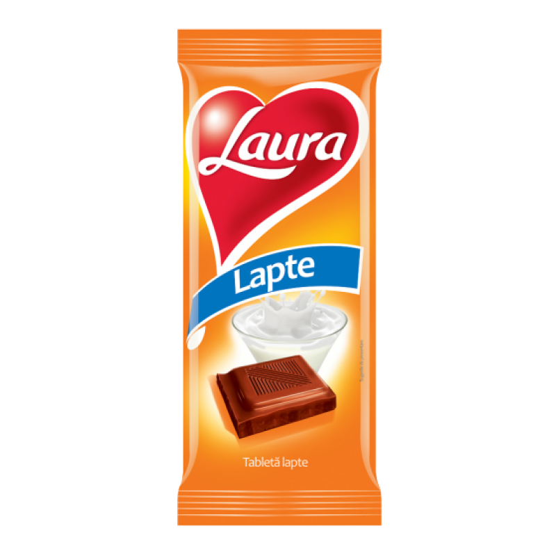 CIOCOLATA LAURA LAPTE 80 G CIOCOLATA LAURA LAPTE 80 G