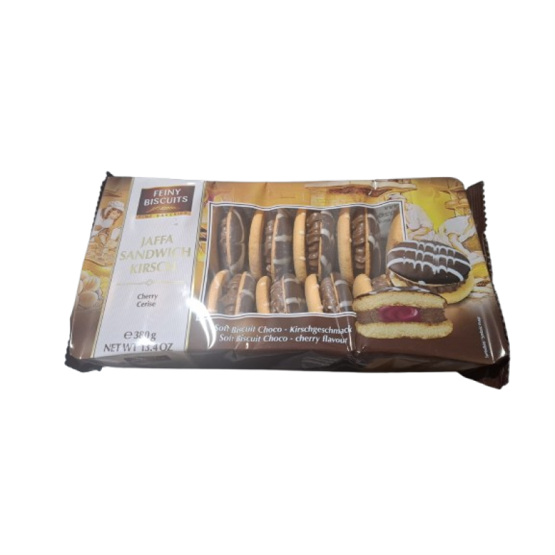 BISCUITI SANDWICH JAFFA CIRESE 380 G BISCUITI SANDWICH JAFFA CIRESE 380 G
