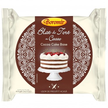 BLAT TORT BOROMIR CACAO 400 G