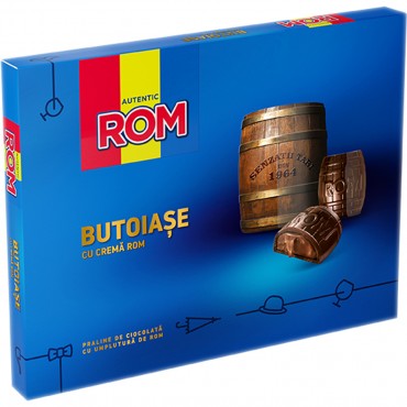 PRALINE BUTOIASE CU CREMA DE ROM 126 G