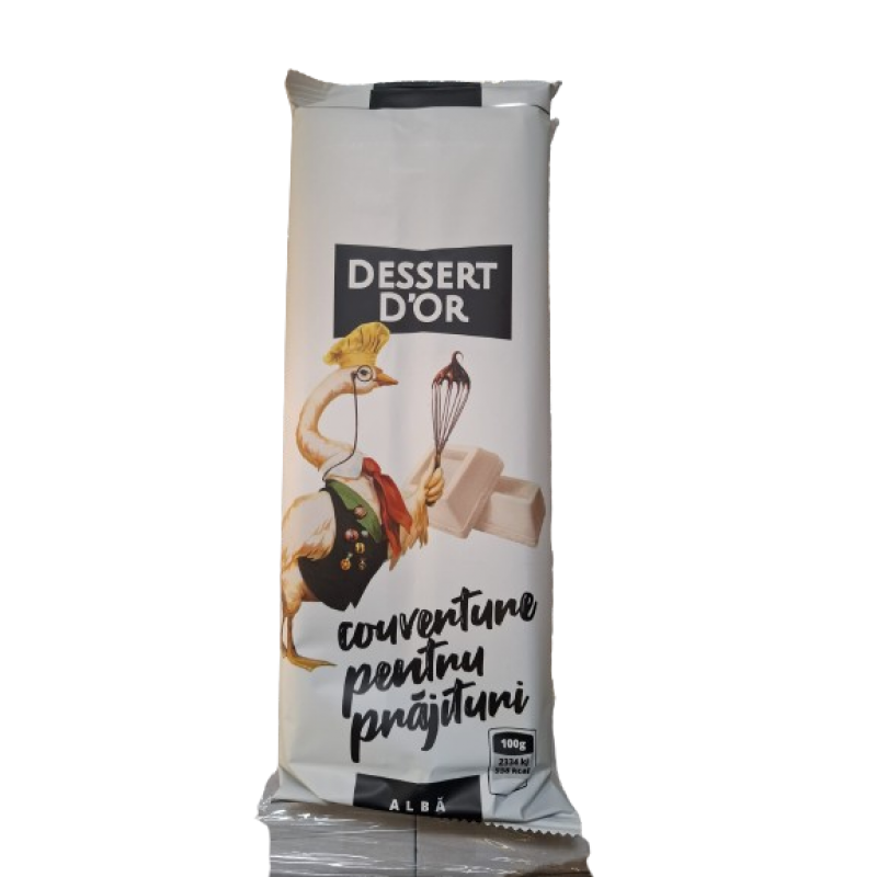 CIOCOLATA ALBA PENTRU PRAJITURI 400 G CIOCOLATA ALBA PENTRU PRAJITURI 400 G