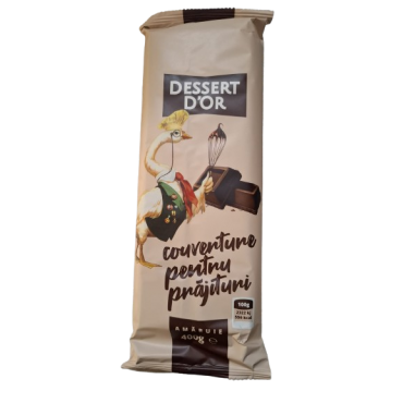 CIOCOLATA AMARUIE PENTRU PRAJITURI 400 G
