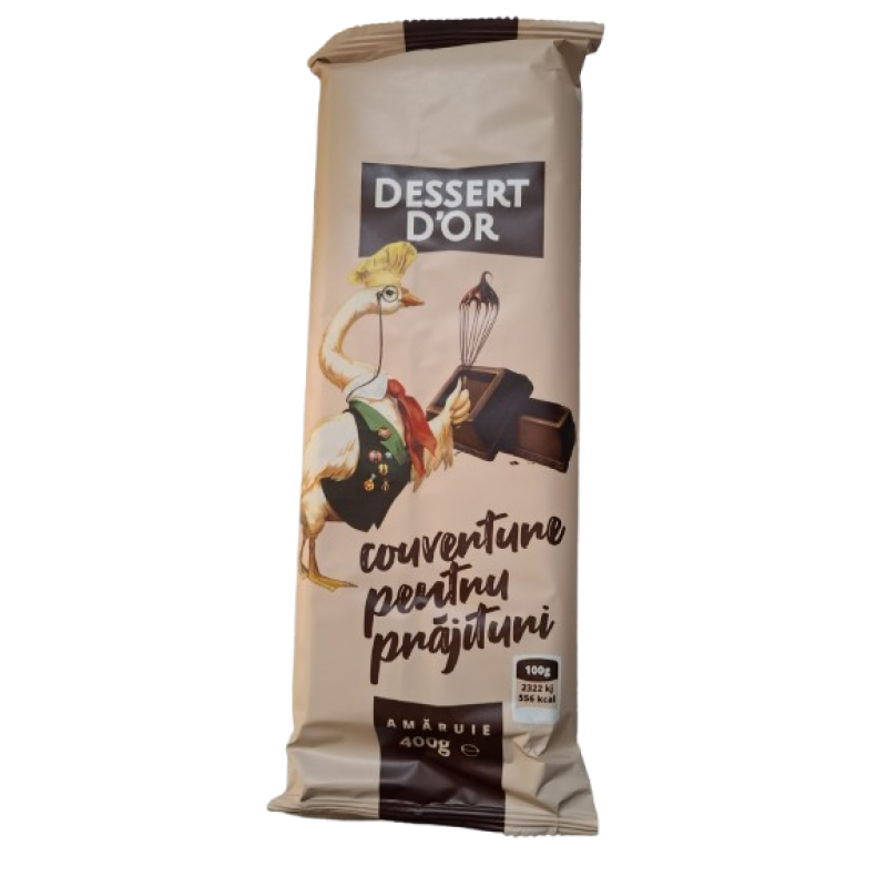 CIOCOLATA AMARUIE PENTRU PRAJITURI 400 G CIOCOLATA AMARUIE PENTRU PRAJITURI 400 G