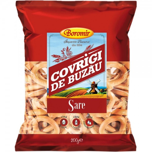 COVRIGI DE BUZAU CU SARE 200 G