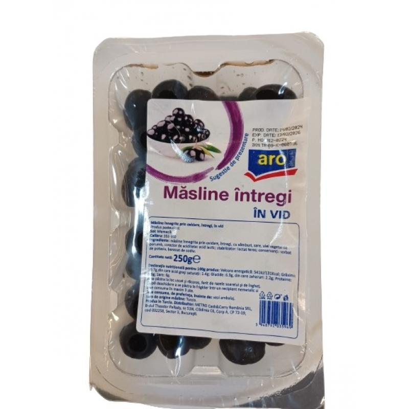 MASLINE INTREGI IN VID ARO 250 G MASLINE INTREGI IN VID ARO 250 G