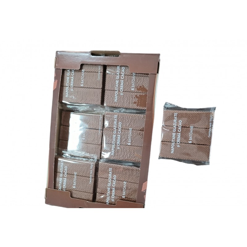 NAPOLITANE CU CACAO KRANTZ 150 G NAPOLITANE CU CACAO KRANTZ 150 G
