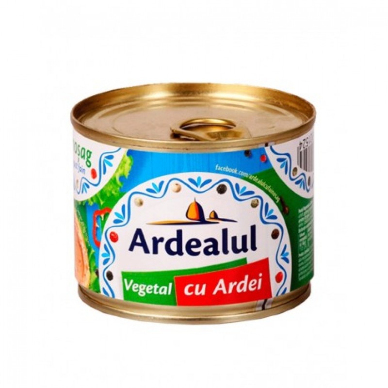 PATE VEGETAL CU ARDEI ARDEALUL 200 G PATE VEGETAL CU ARDEI ARDEALUL 200 G
