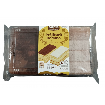 PRAJITURA DOMINO ACCASA 220 G