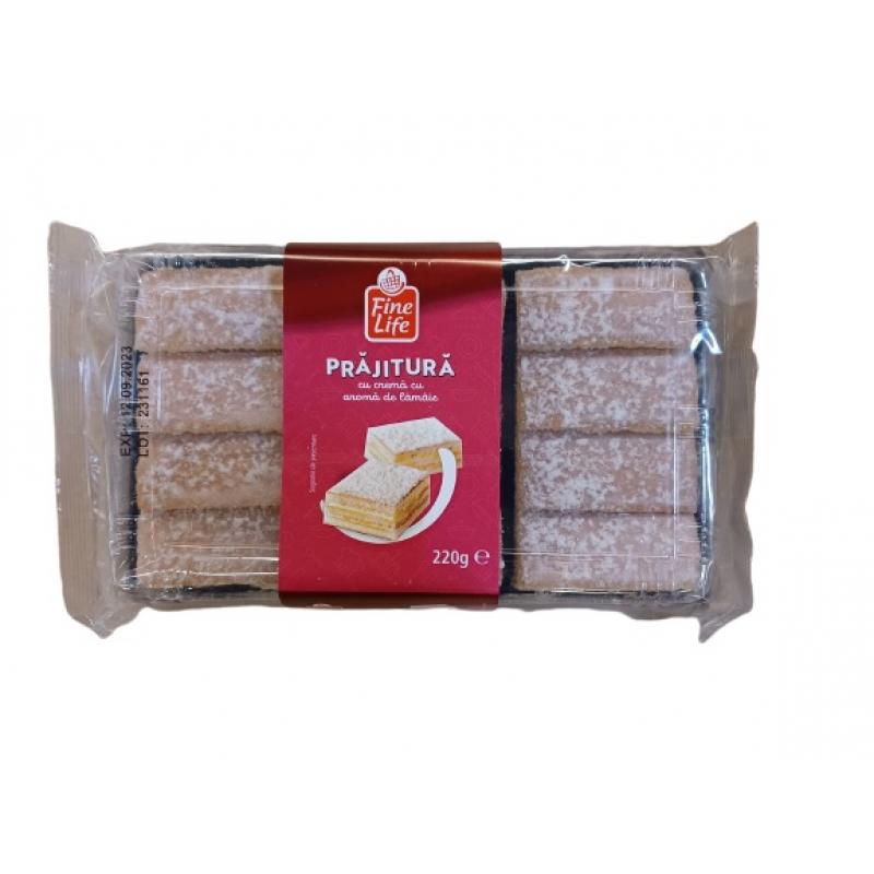PRAJITURA CU AROMA DE LAMAIE FINE LIFE 220 G PRAJITURA CU AROMA DE LAMAIE FINE LIFE 220 G