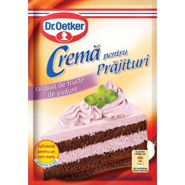 CREMA PRAJITURI FRUCTE DE PADURE DR.OETKER 50 G