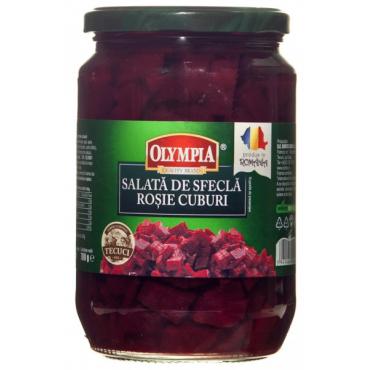 SALATA DE SFECLA ROSIE CUBURI OLYMPIA 700 G