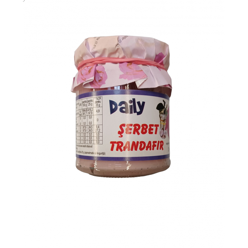 SERBET TRANDAFIR 200 G SERBET TRANDAFIR 200 G