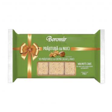TORT CU NUCI BOROMIR 250 GR